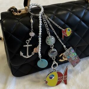 NEW LUXURY MYSTICAL FISH BAG CHARM KEYCHAIN COACH BIRKIN LV ACCESSORIE FOR HER